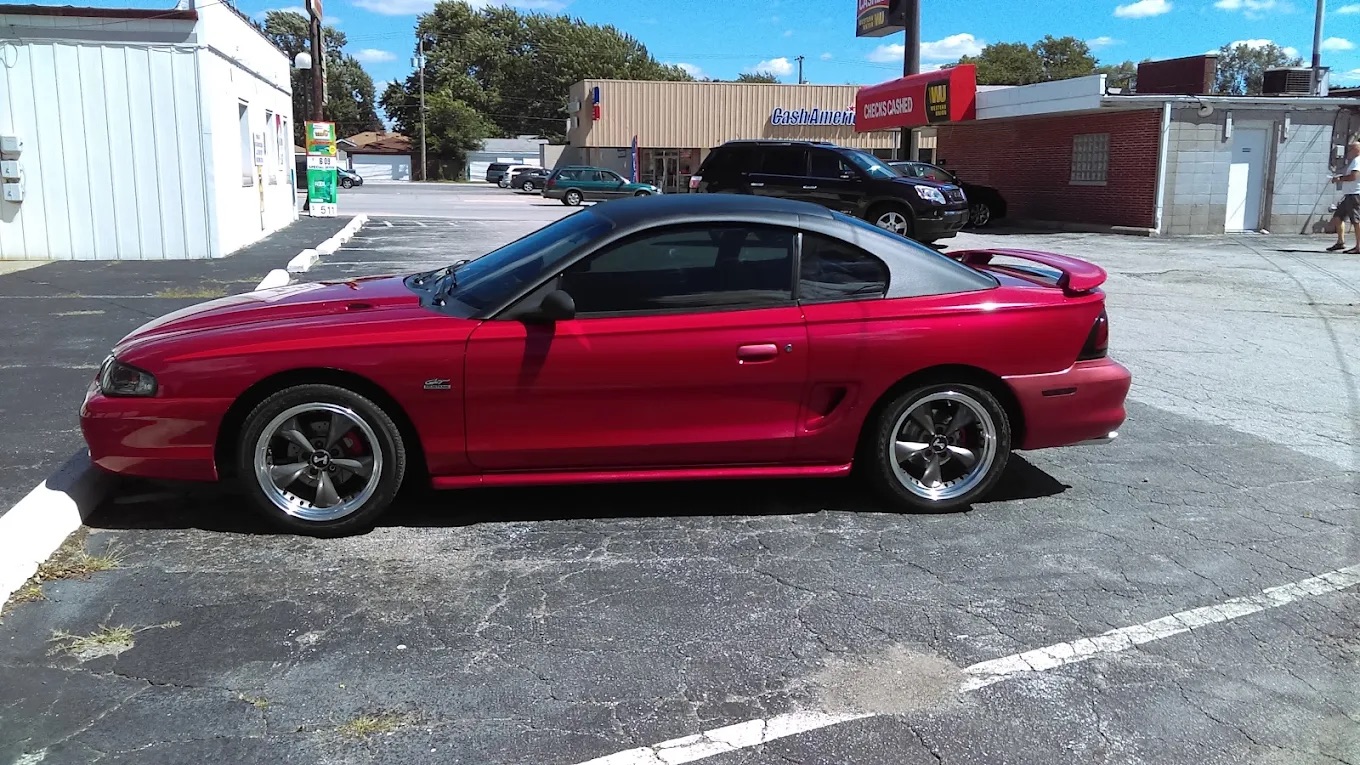 Ford Mustang Coupe window tint job by Mr. Tintz in Hammond, IN