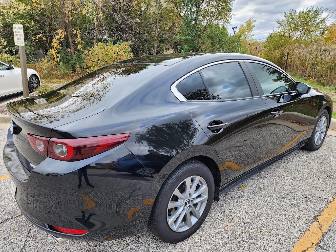 Mazda 3 Premium Sedan window tint job by Mr. Tintz in Hammond, IN