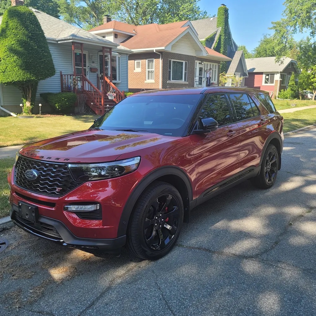 Ford Explorer ST window tint job by Mr. Tintz in Hammond, IN