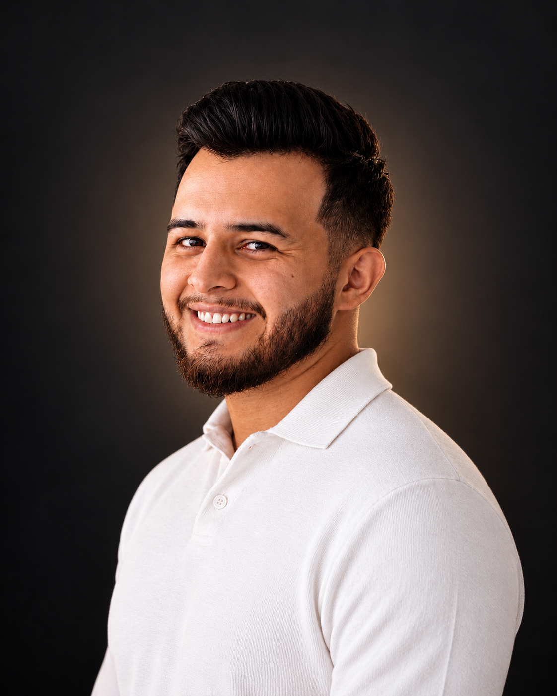 Portrait of Alexander Quintero, the barber behind The Founders Barber