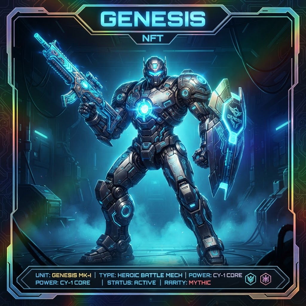 Genesis NFTs — AI Wars digital collectible