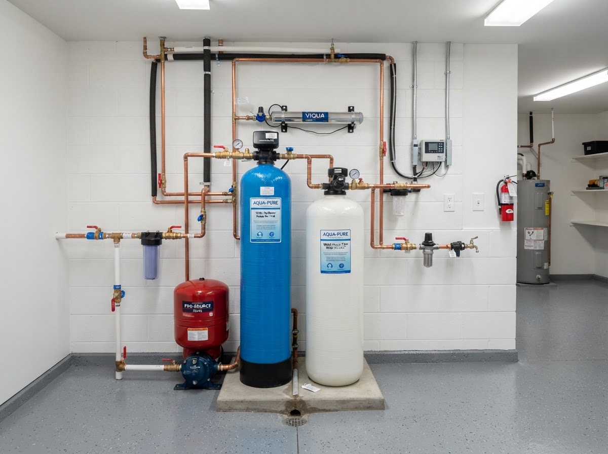 Water purification system: Well Water Filtration