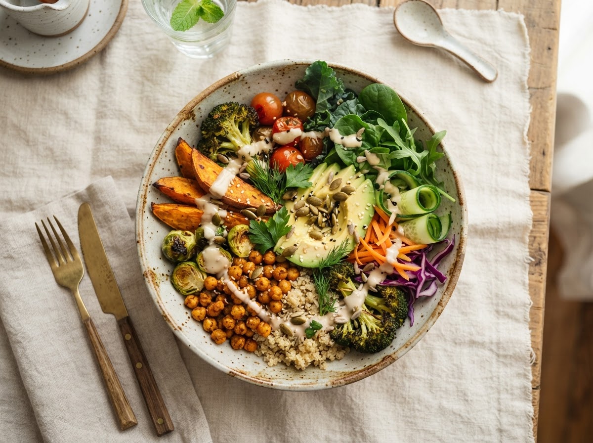 Golden Lentil & Turmeric Bowl