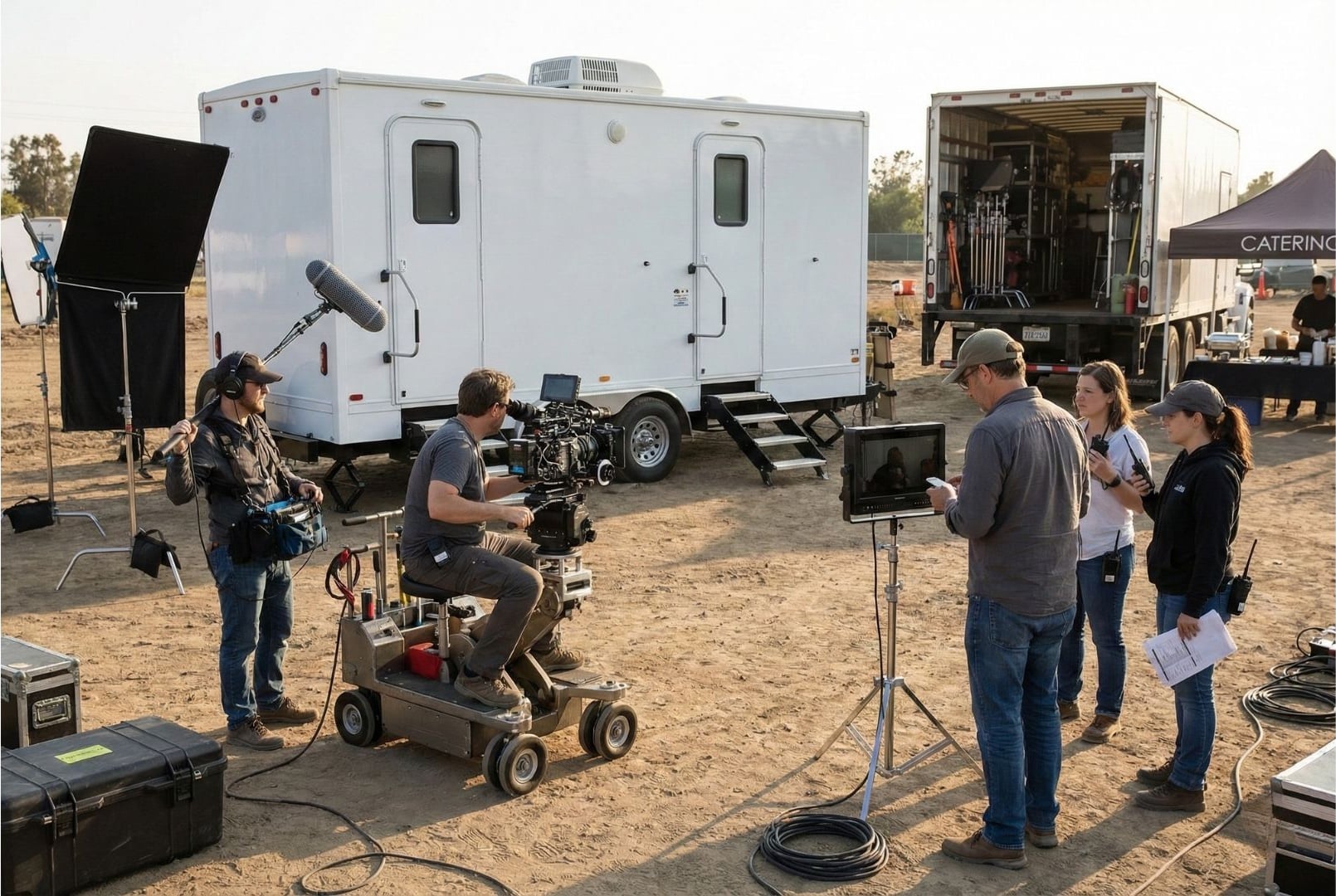 Film & Production cast and crew restrooms