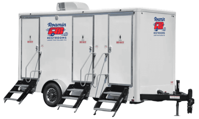 3 Stall Restroom Trailer Roamin Restrooms