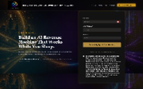 AI Revenue Summit website preview