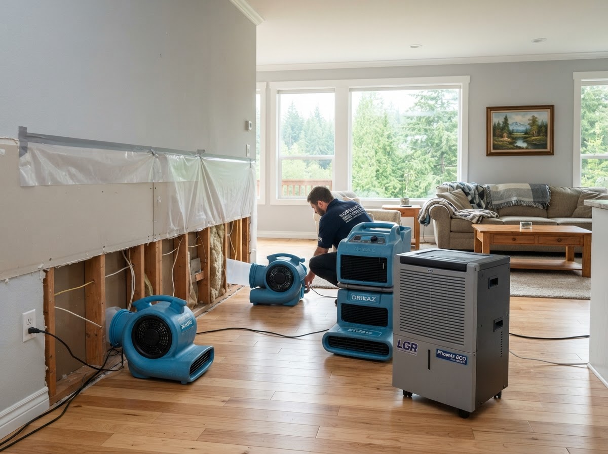 Property Restoration project in the Puget Sound region
