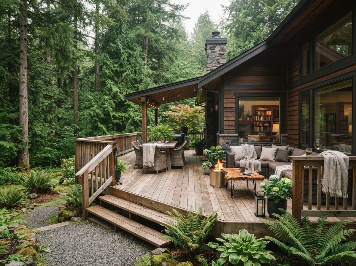 Decking project in the Puget Sound region