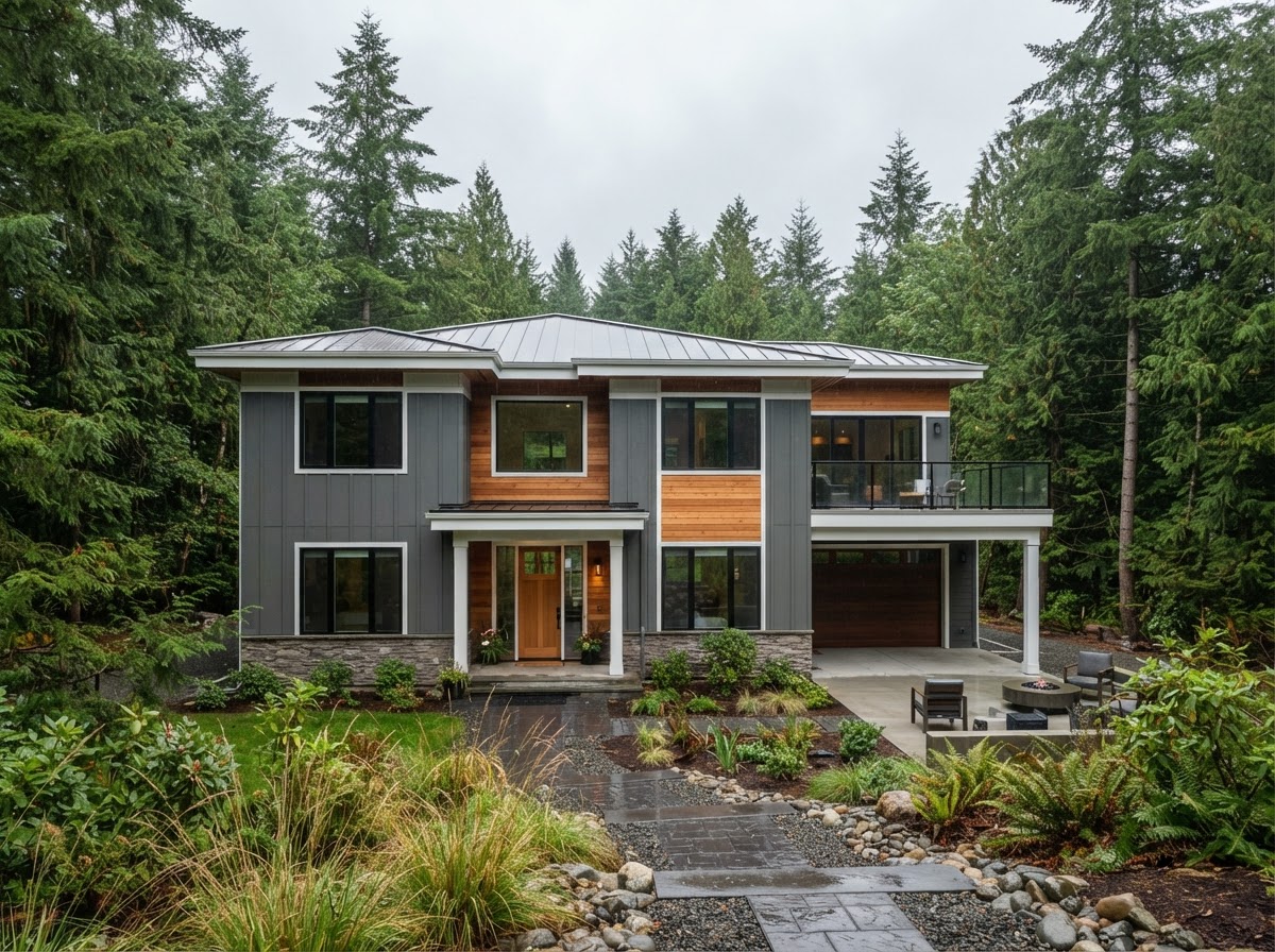 Siding project in the Puget Sound region