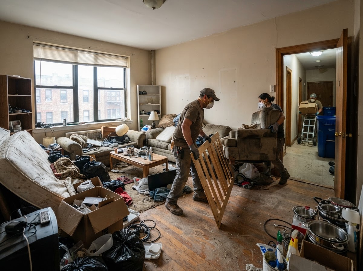 Apartment turnover cleanout services in Wesley Chapel