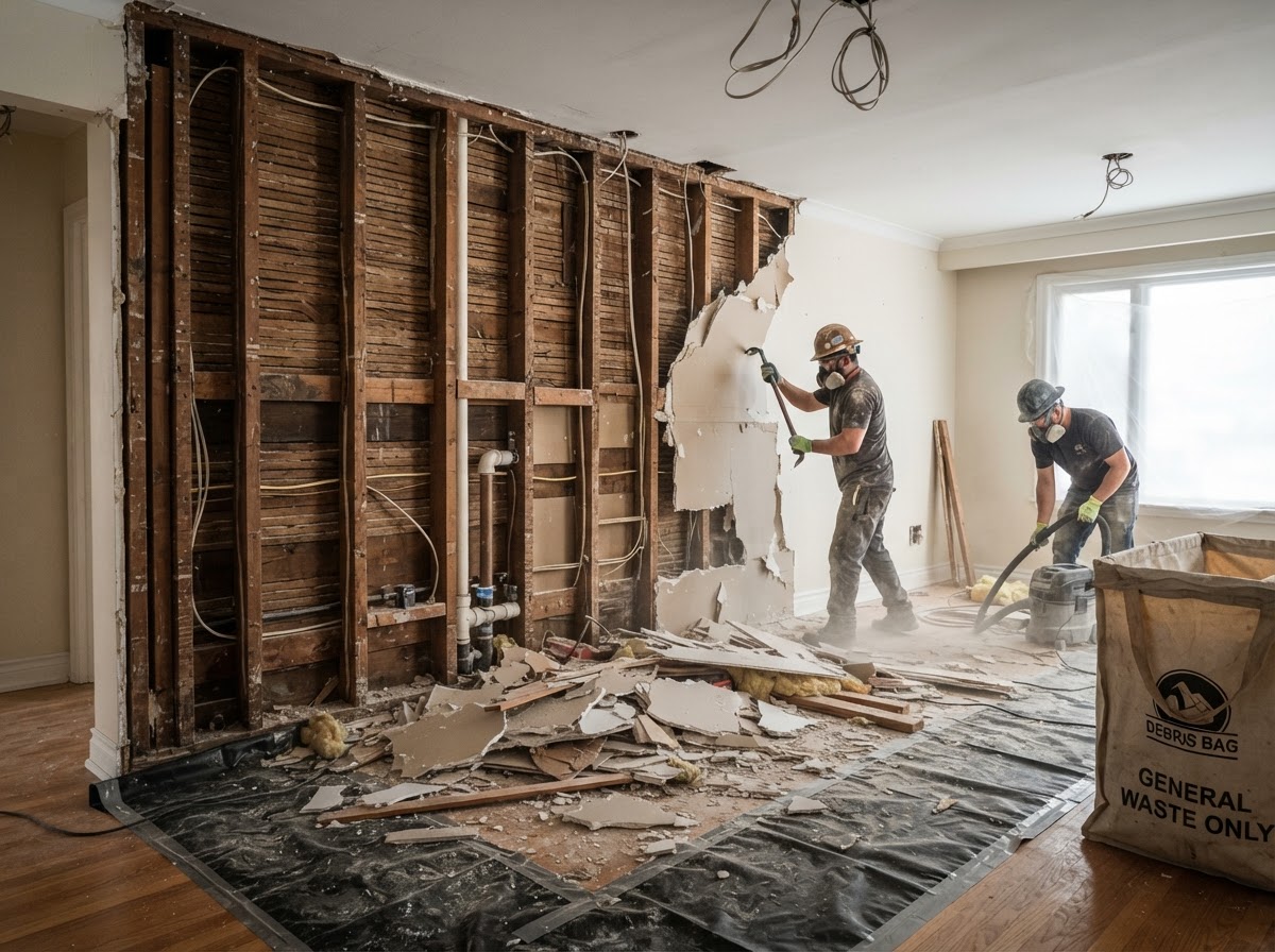 Interior demolition services in Wesley Chapel