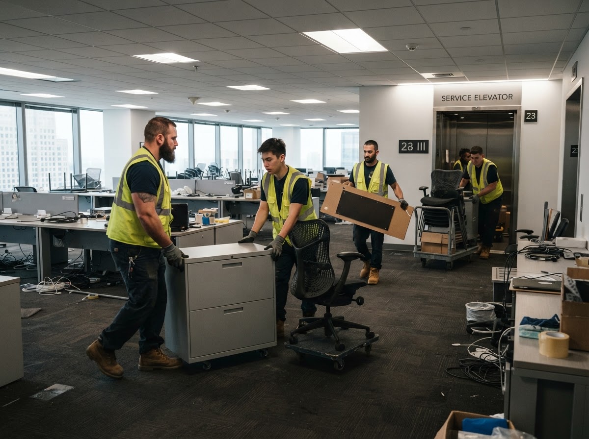 Office cleanout services near Wesley Chapel