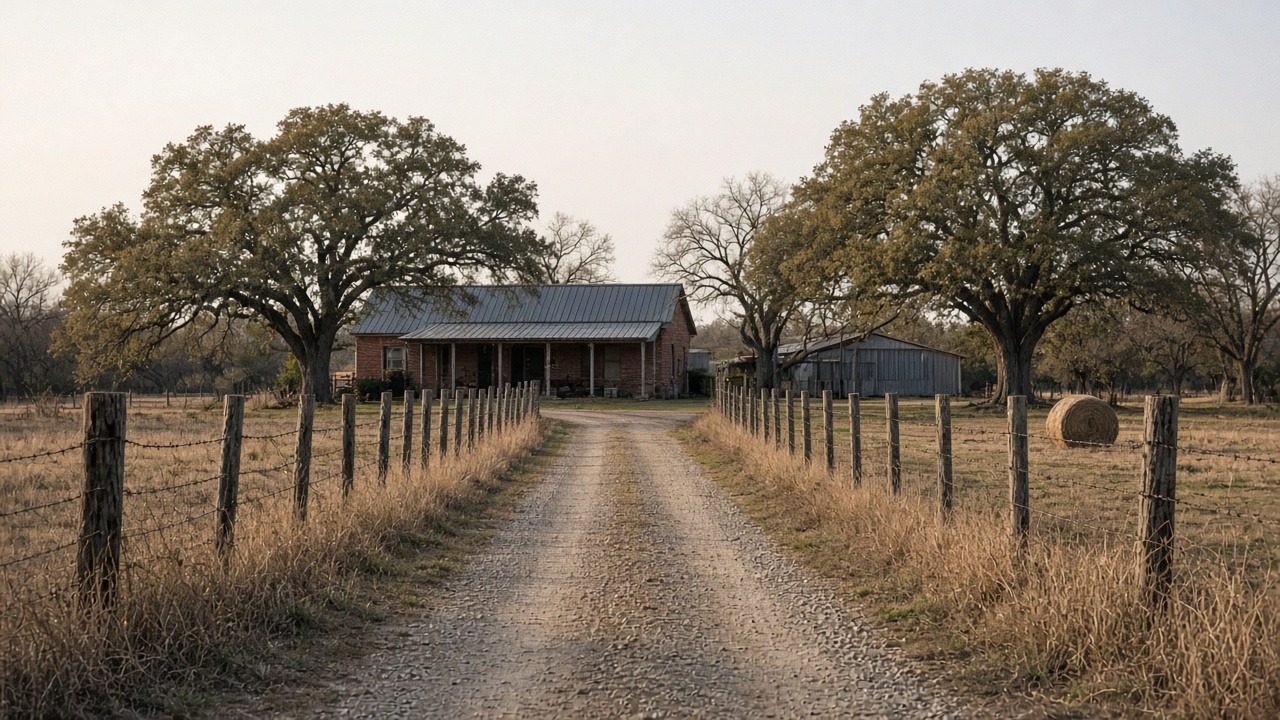 Foundation repair in Talty, TX: brick home near I-20