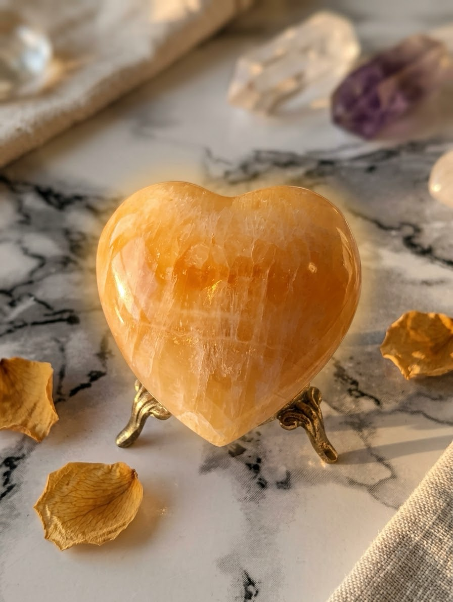Corazón naranja