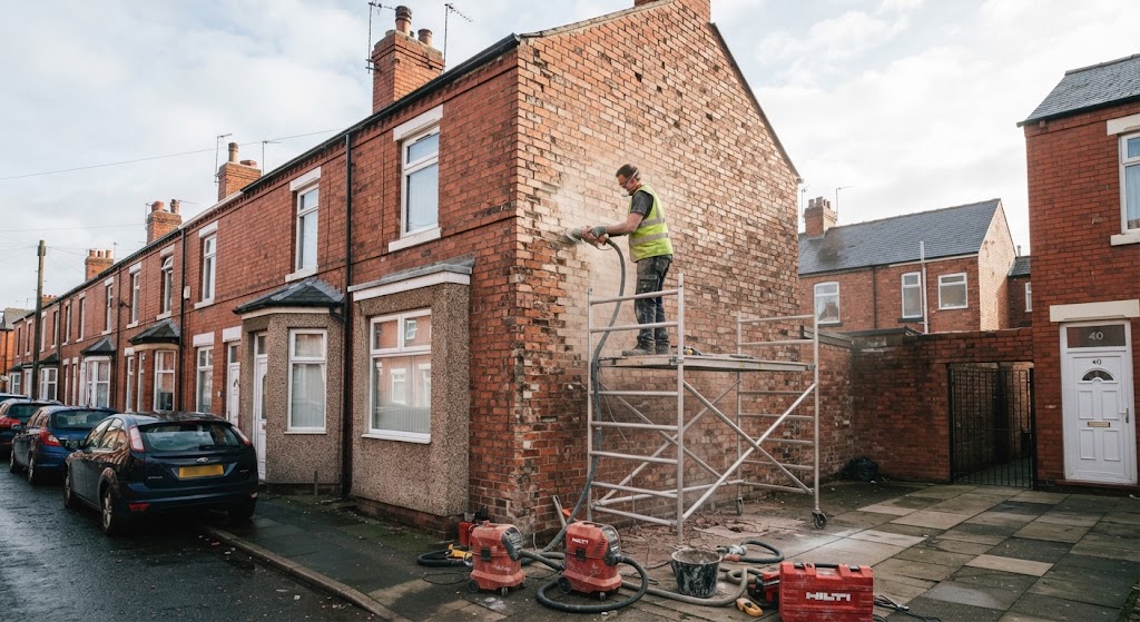 Mortar Grinding & Raking