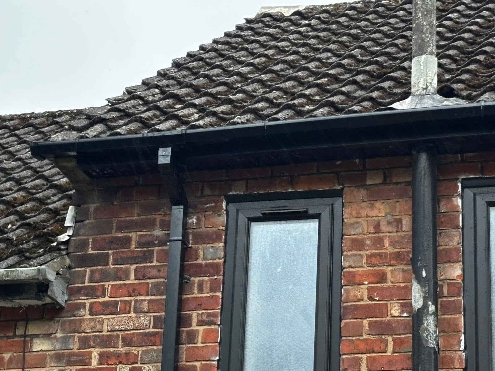 Gable Apex Brick Pointing