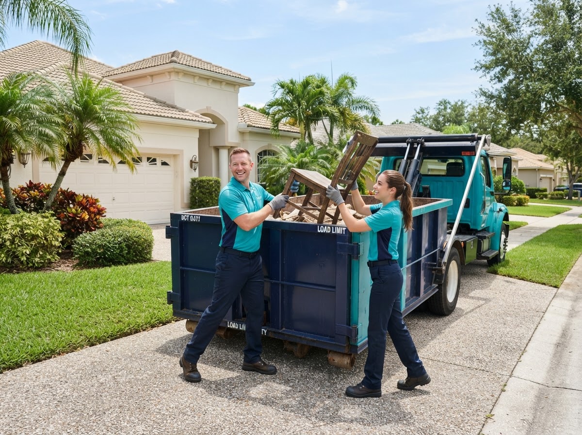 Coconut Creek Junk Removal — website project by Lead Harbor