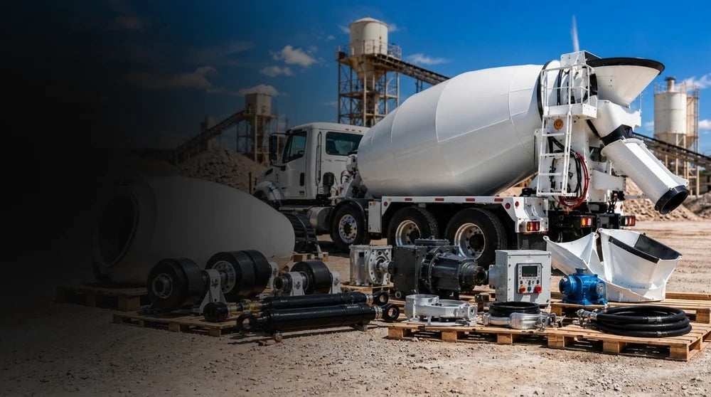 Concrete Mixer Truck Repair at Western Mixer