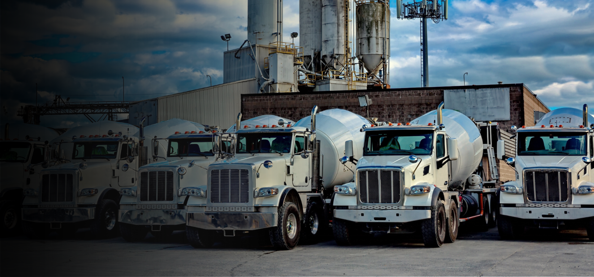 Western Mixer concrete mixer truck fleet