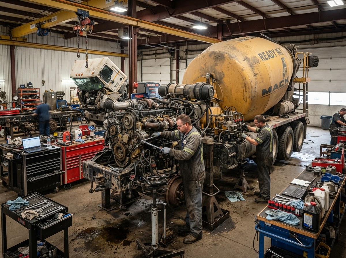 Western Mixer heavy-duty diesel repair facility