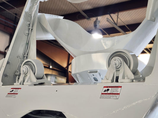 Concrete mixer truck repair service at Western Mixer