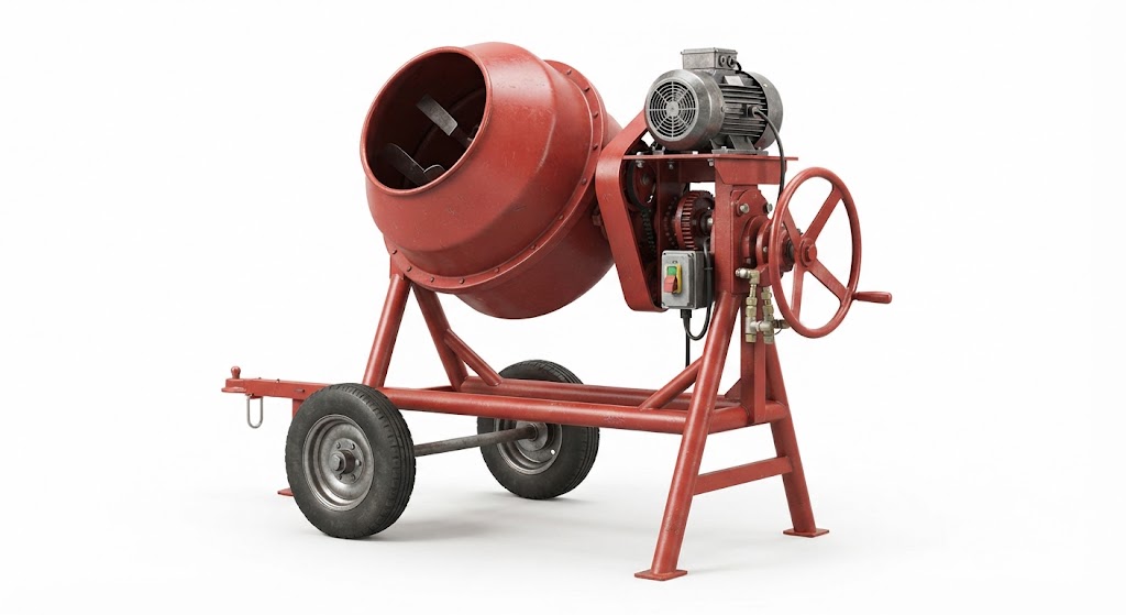 Western Mixer towable concrete mixer equipment