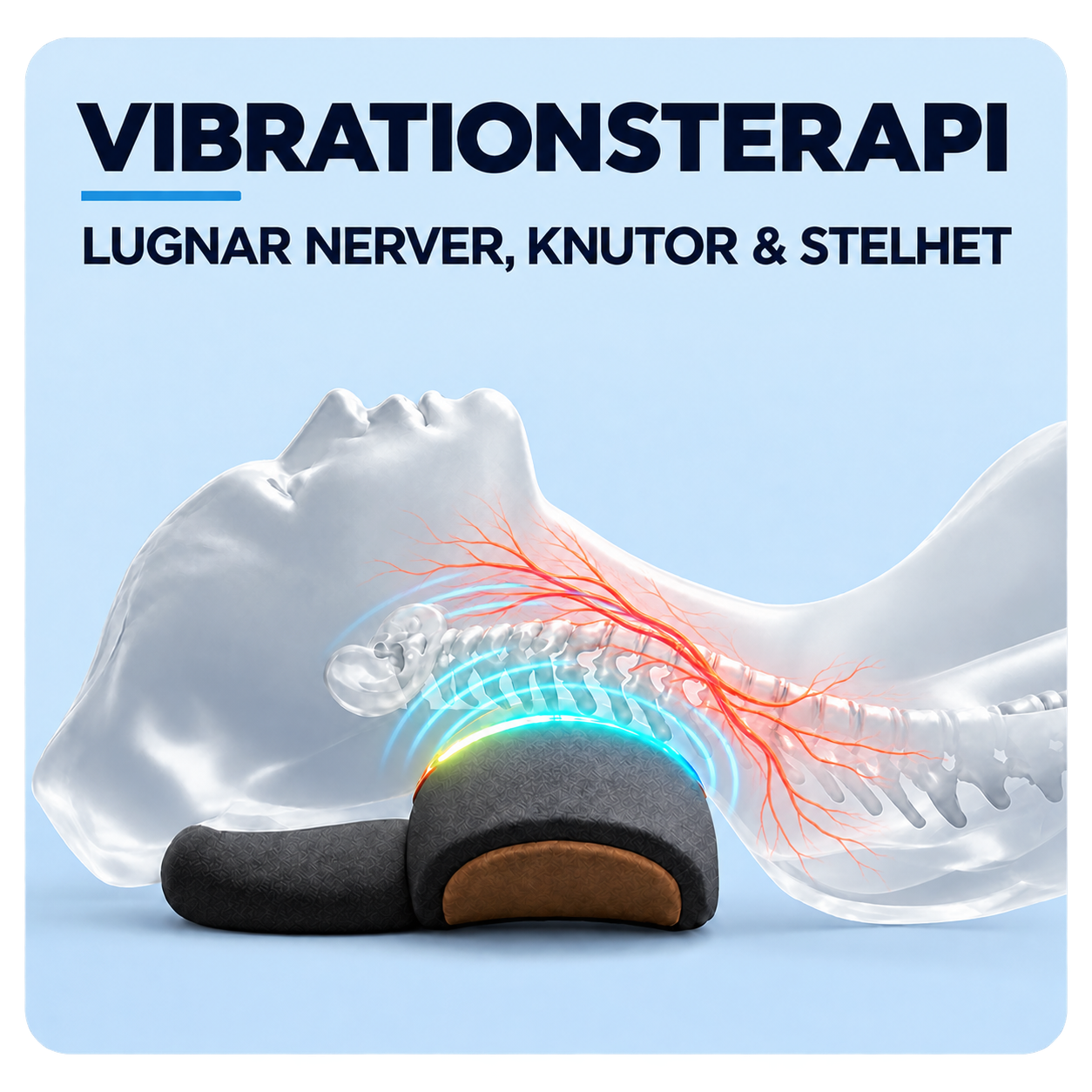 Vibrationsterapi – lugnar nerver, knutor och stelhet