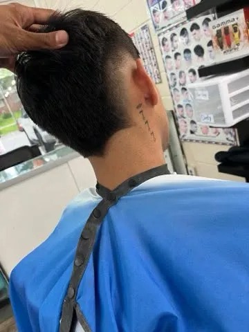 Low Skin Taper Blend & Clean Sideburn Transition