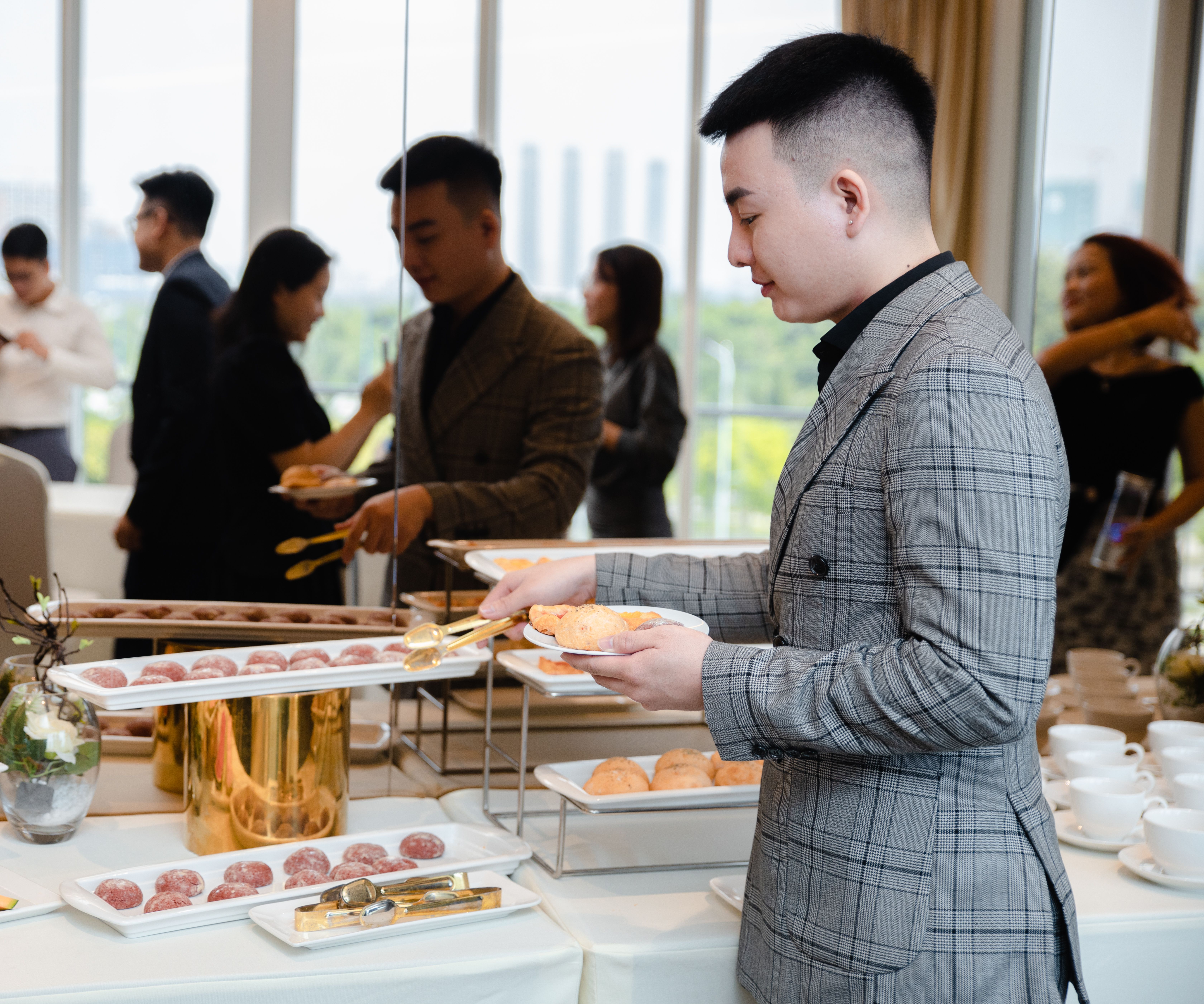 Executive gathering and reception
