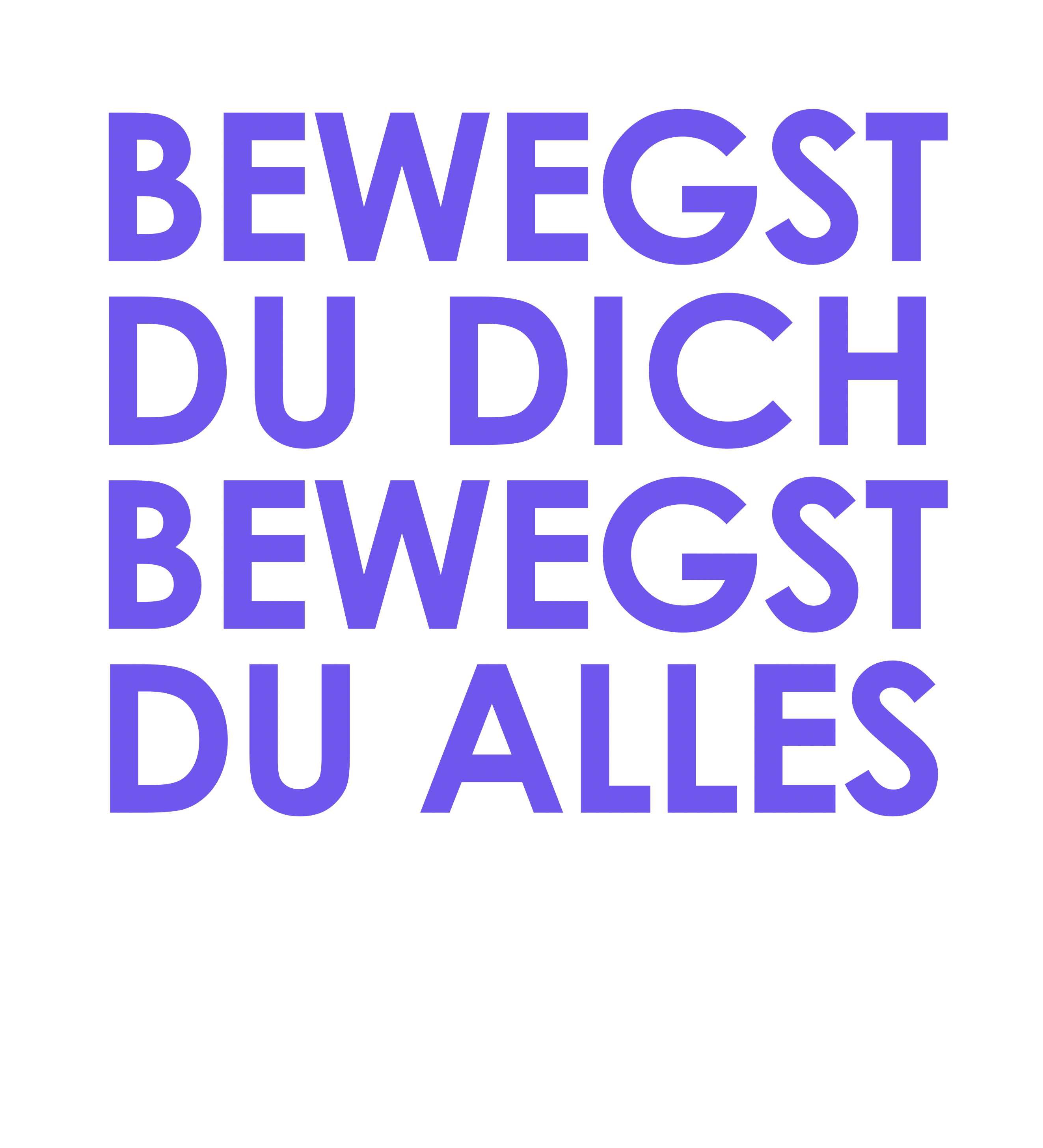 Bewegst du dich, bewegst du alles.