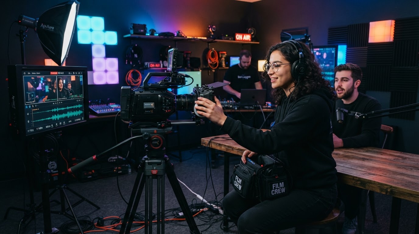 BADU Creatives crew films new campaign for Sky