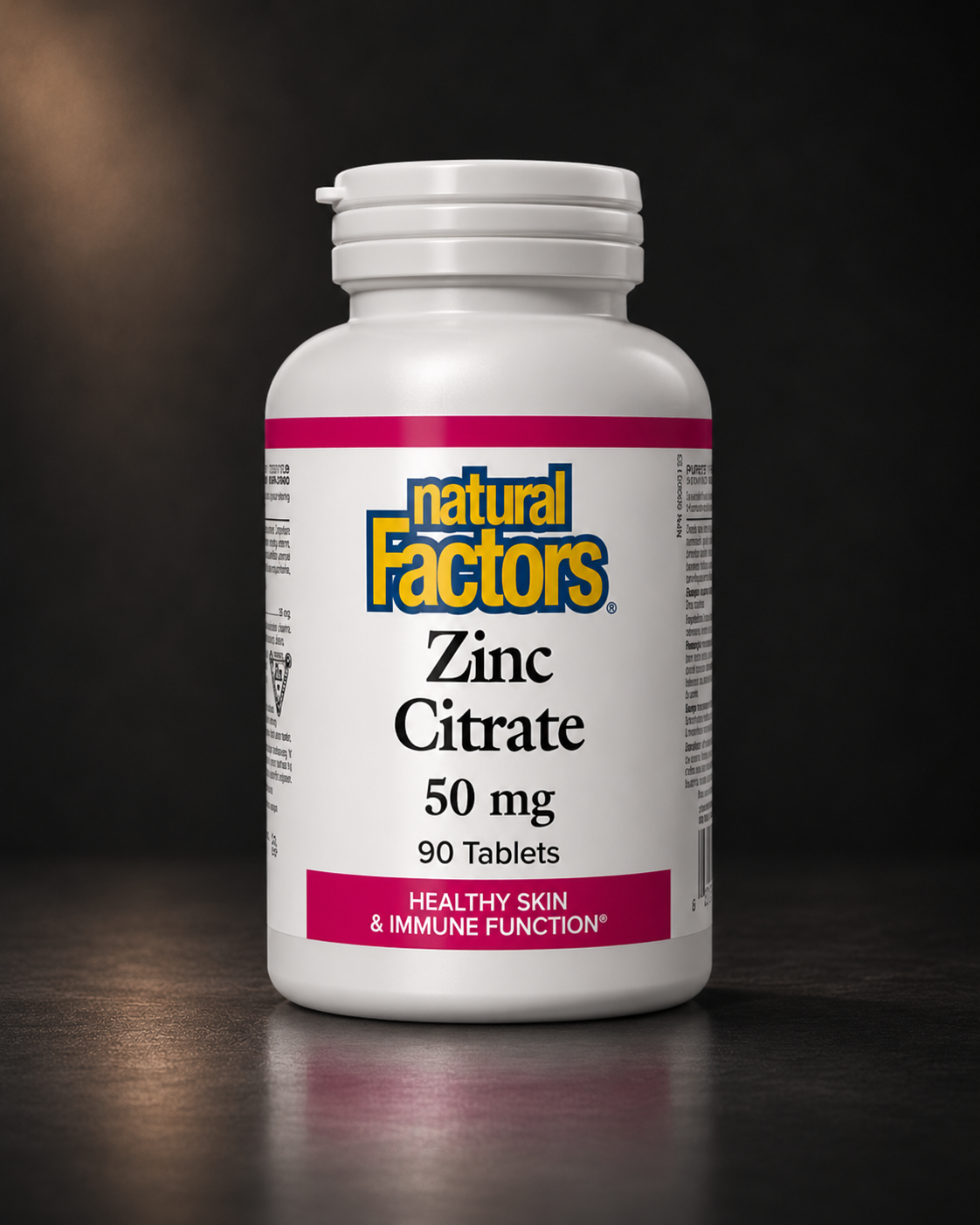 Natural Factors Zinc (90 Tablets) — Minerals