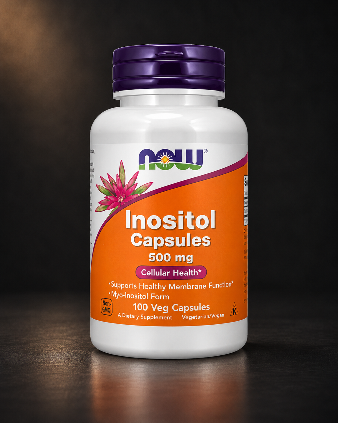 NOW Foods Inositol 500 mg (100 Veg Capsules) — Wellness