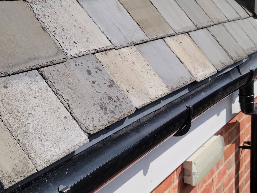 Damaged guttering & rooflines