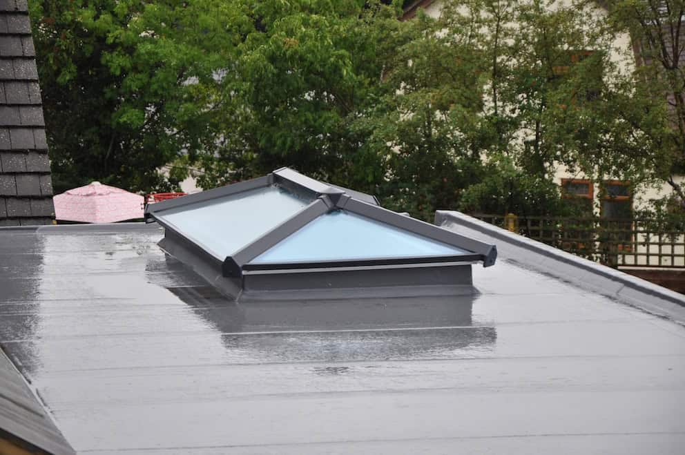 Flat roof leaks