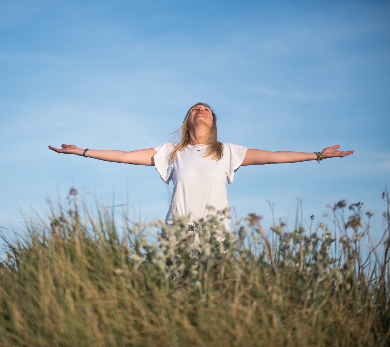 Annabel reconnecting in nature