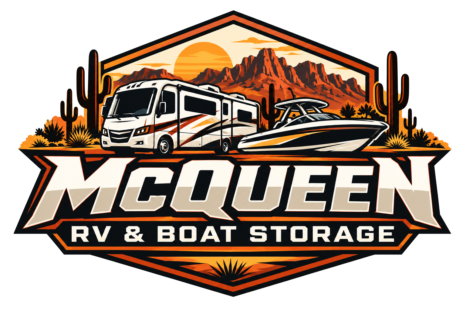McQueen RV & Boat Storage logo