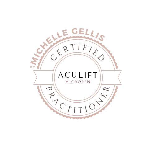 Michelle Gellis AcuLift Micropen Certified Practitioner Badge