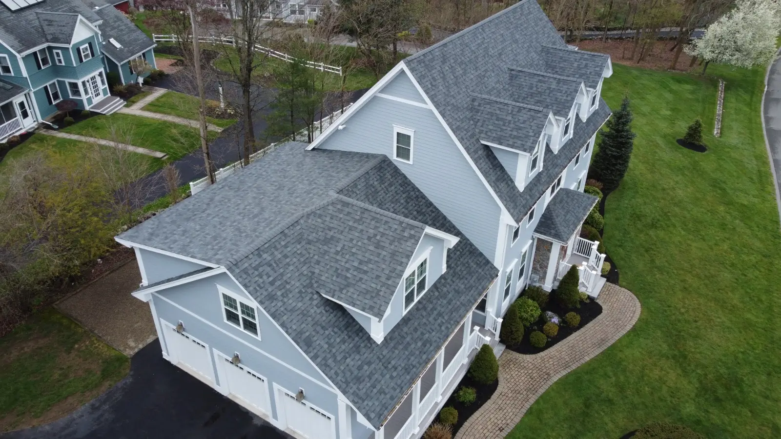 Over the Top Roofing Background
