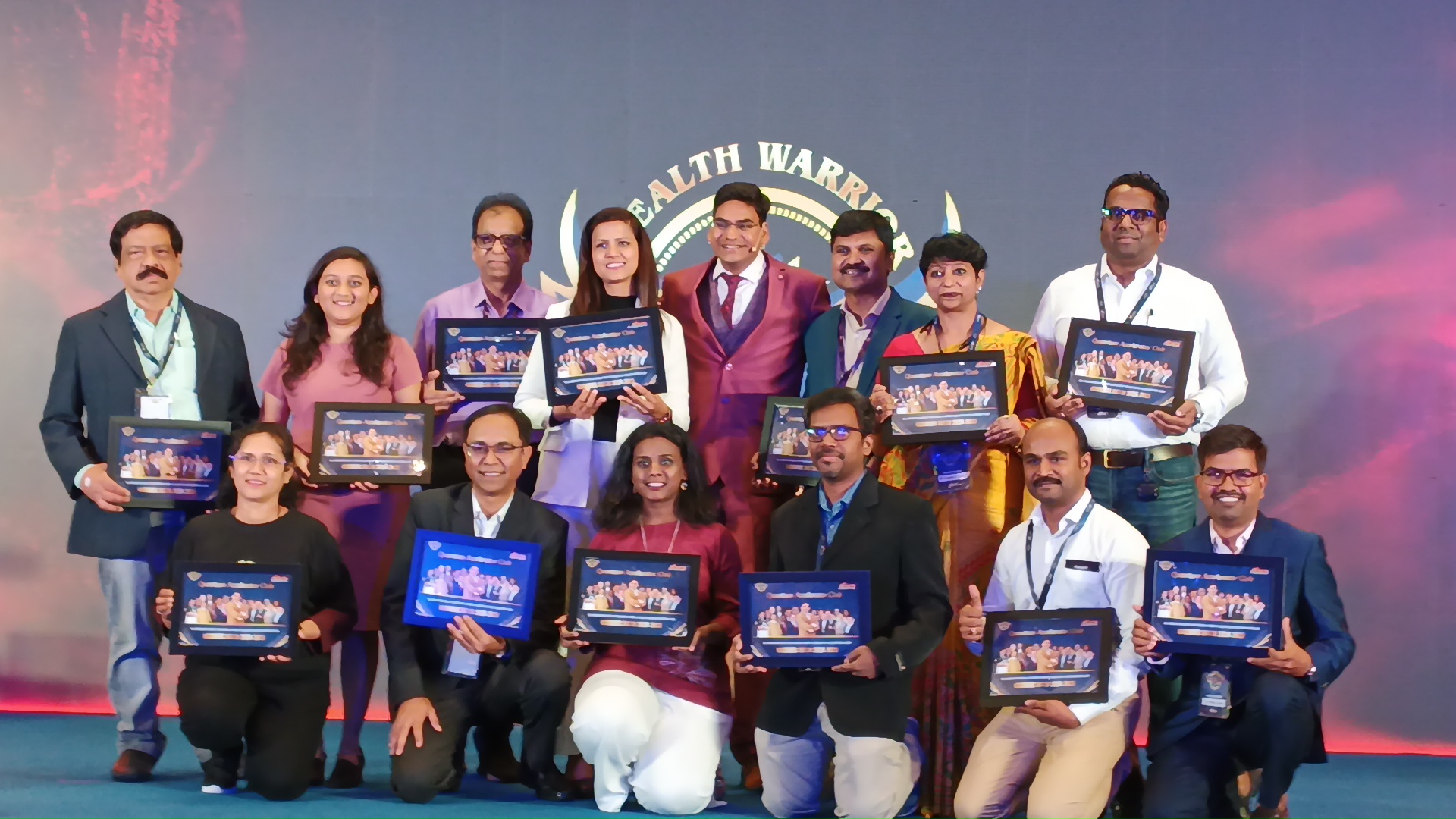 Quantum Accelerator Club Batch 2 Warrior Award presentation at Wealth Warrior Retreat January 2025