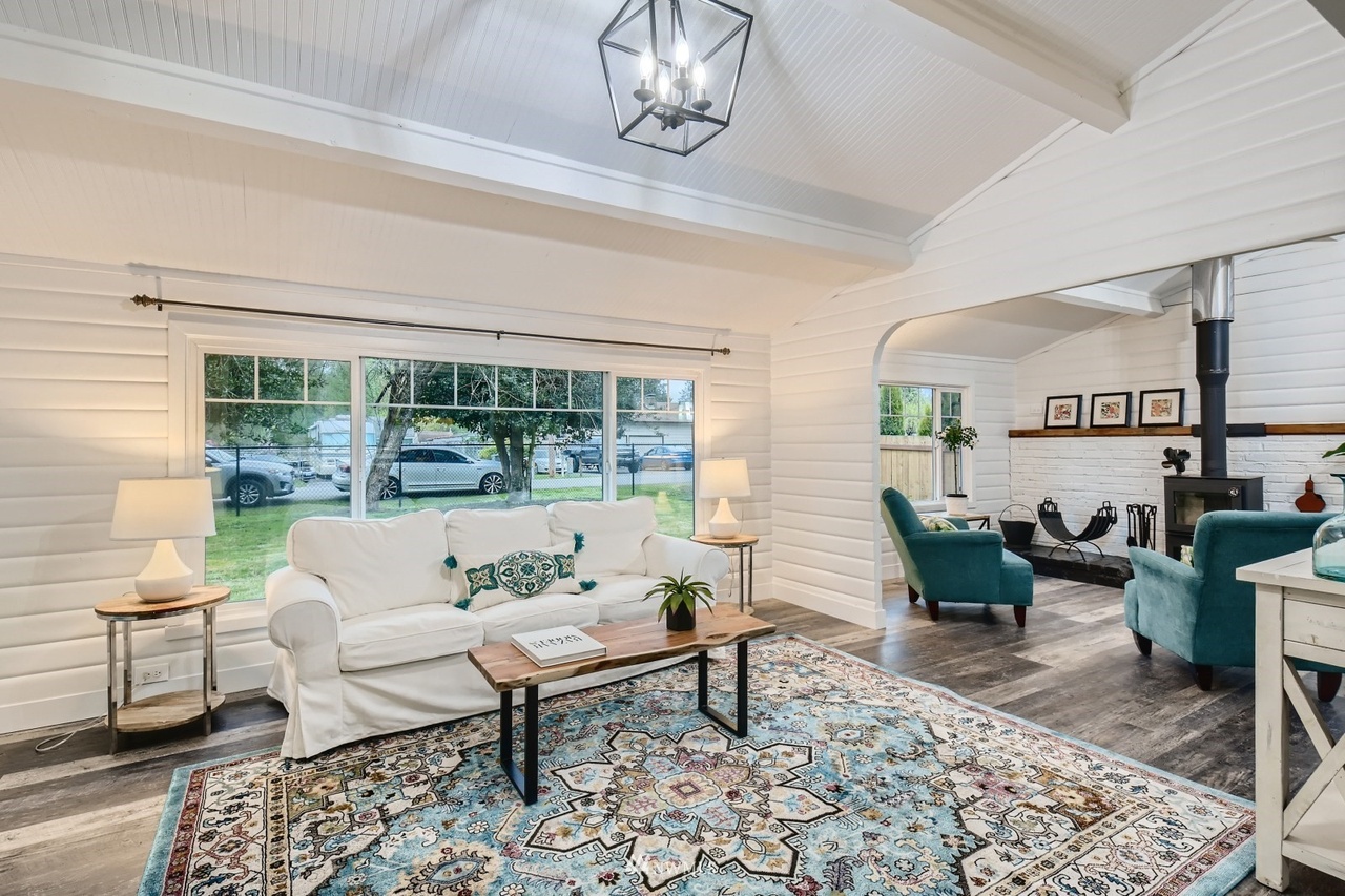 Spacious Backyard Grounds & Mature Trees