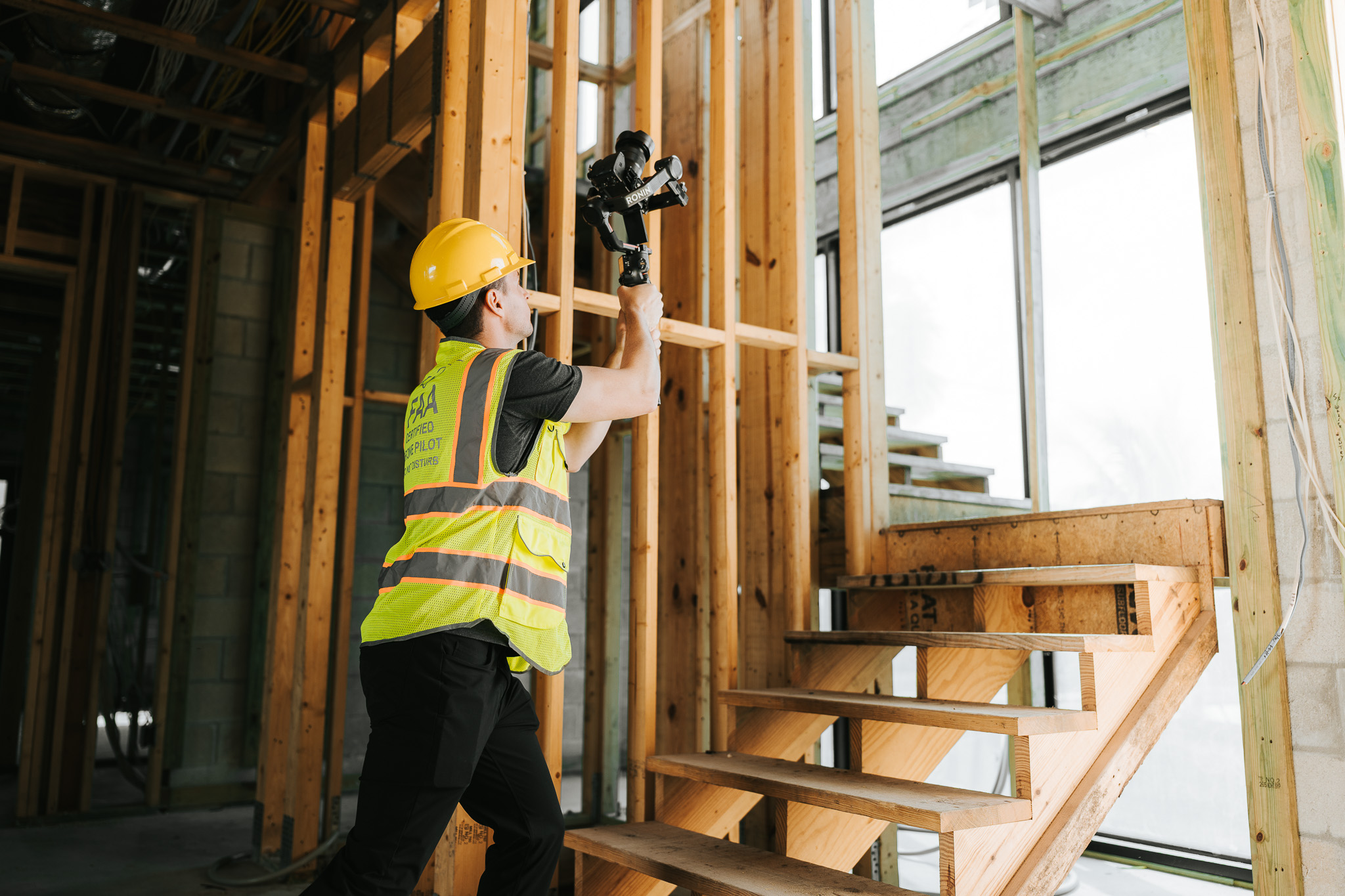 We film your team and your work.