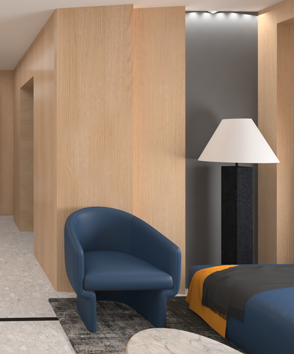 Condominium administration desk, Toronto
