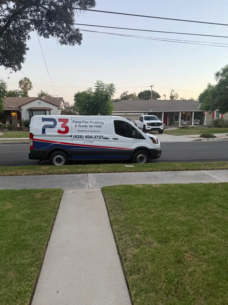 Branded Prime Pipe Mobile Dispatch Van