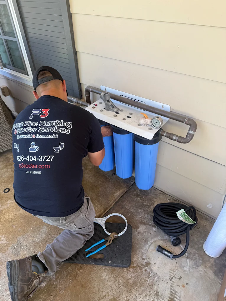 Water Filtration & Pressure Line Service