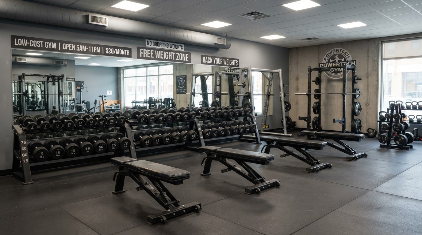 Cheap Gym Membership Guide: What You Actually Get for Under $20 a Month