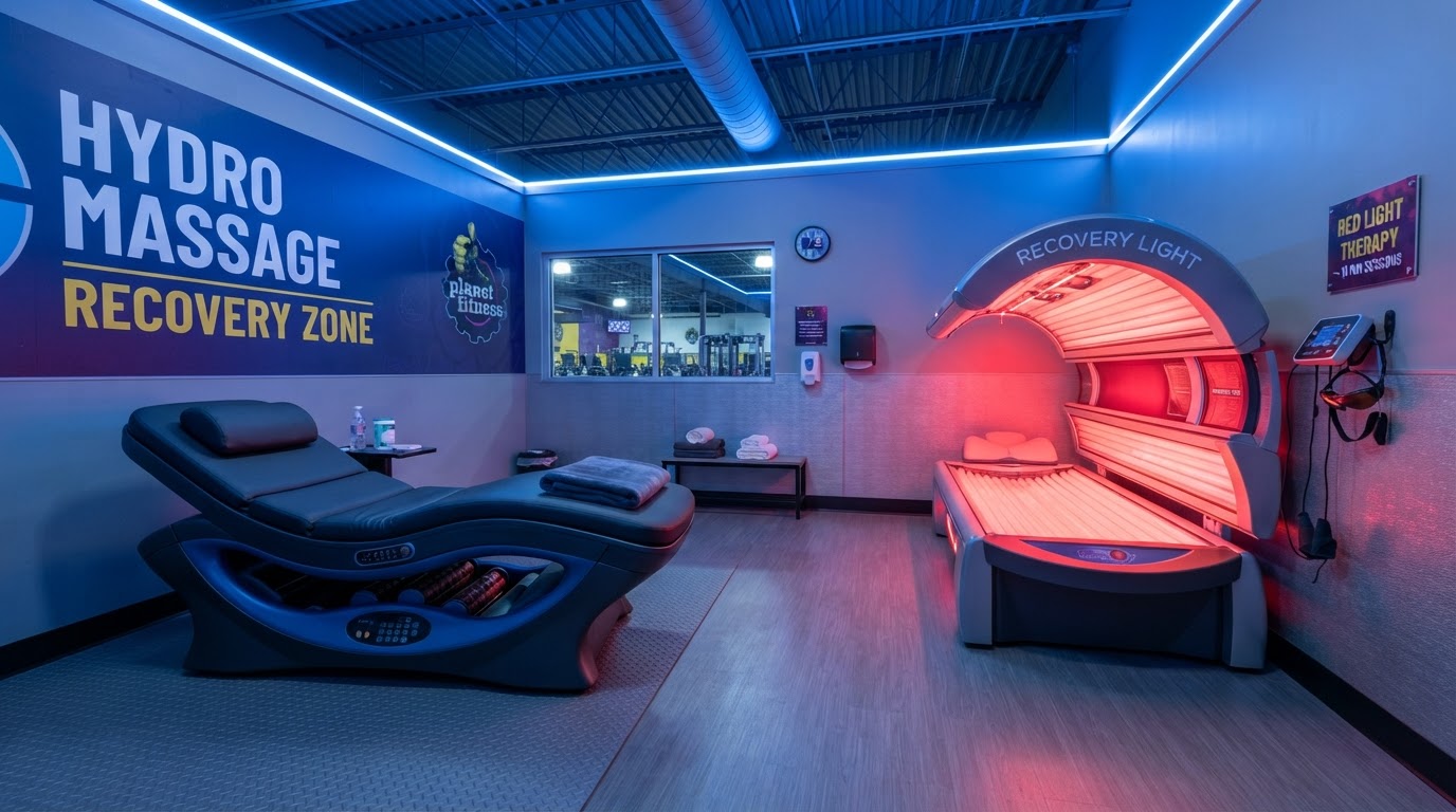 Recovery Perks That Matter: HydroMassage, Red Light Therapy & Infrared Saunas