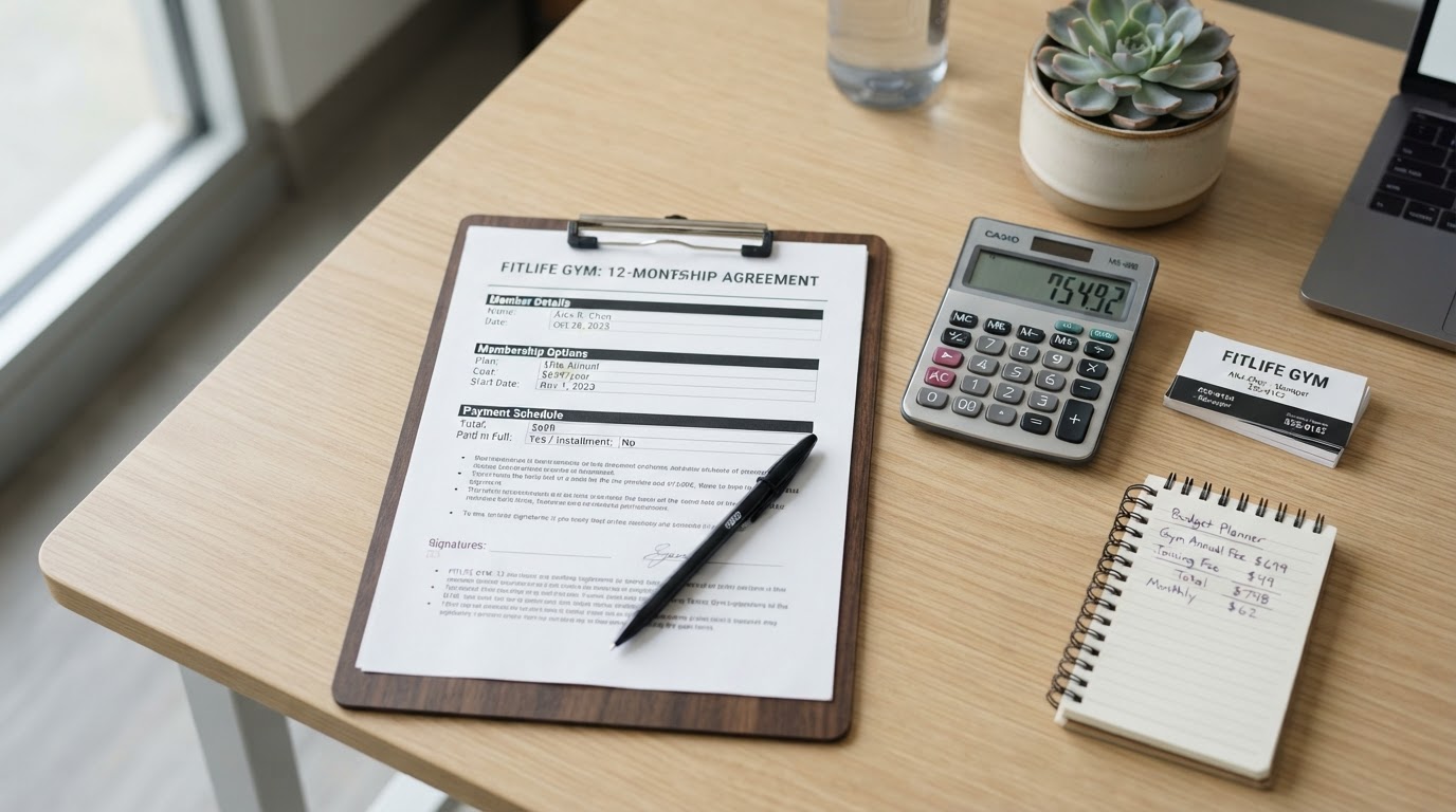 Hidden Fees in Budget Gym Contracts: The Complete Buyer's Checklist