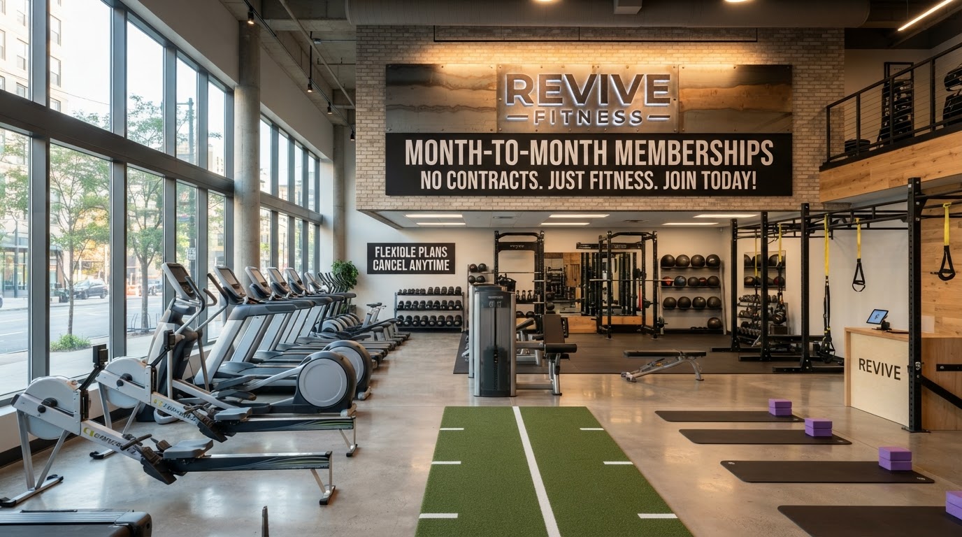 No-Contract Gym Membership: Fitness Freedom Without the Commitment