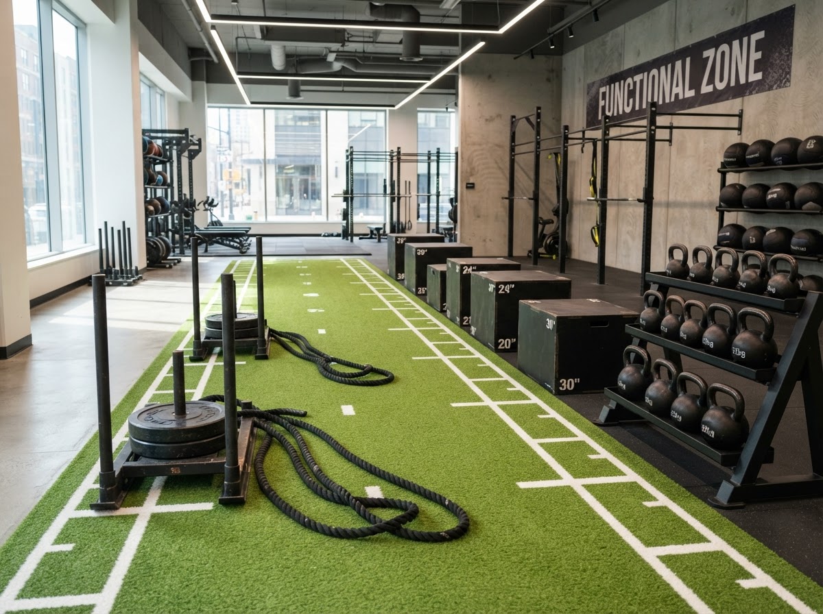 Edge Fitness Clubs facility
